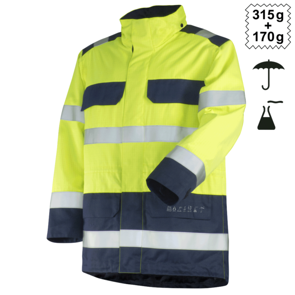 Bluza Ochrona przed deszczem Odzież Multinorm ostrzegawcza