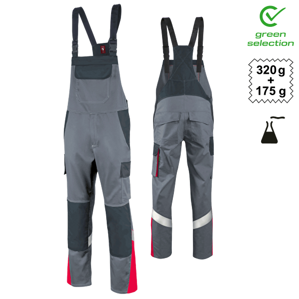 Latzhose ecoRover Safety Plus