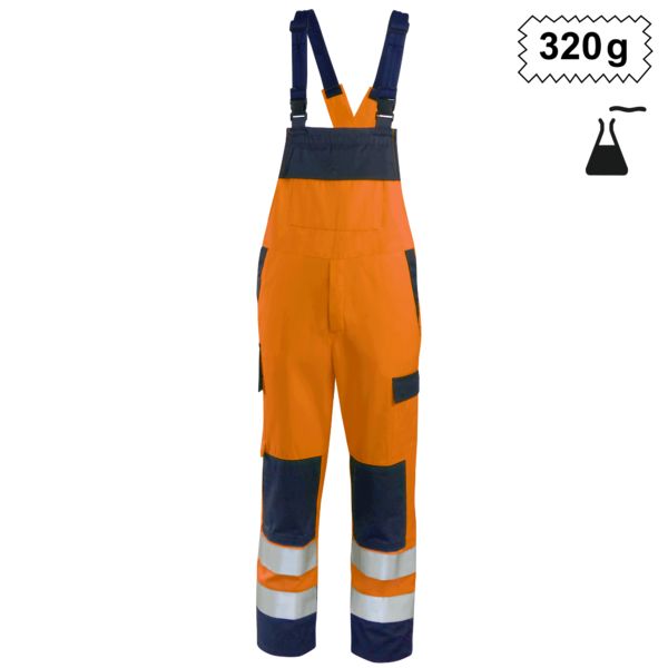 Latzhose High Vis Multinorm leicht