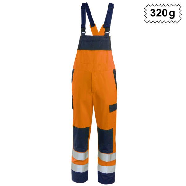 Latzhose High Vis Multinorm leicht