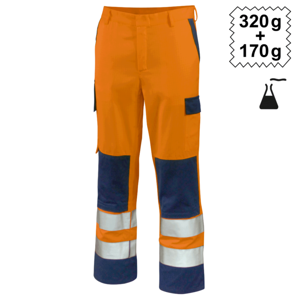 Trousers High Vis Multinorm heavy