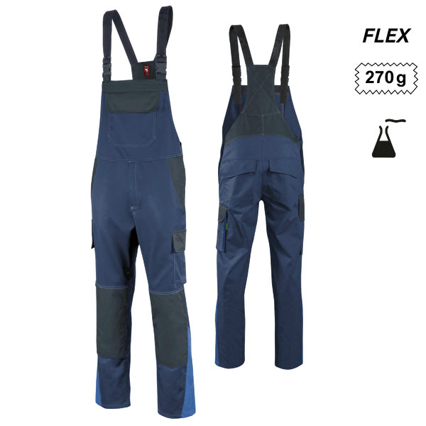 Latzhose ecoRover Safety Flex