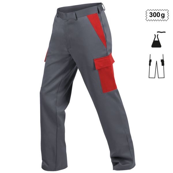 Pantalon à taille Multinorm 1 pli