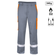 Pantalon à taille Fondeurs/soudeurs