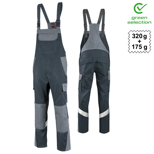 Latzhose ecoRover Safety Plus