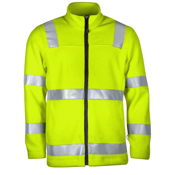 Fleece jacket Hi Visibility