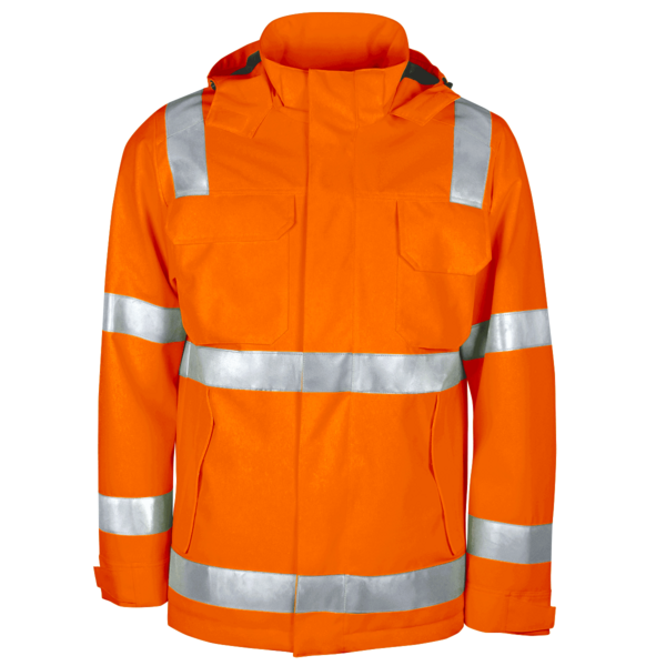 Foul weather jacket Hi Visibility