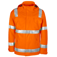 Foul weather jacket Hi Visibility