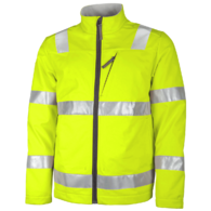 Softshell jack Hi Visibility